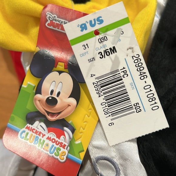 Disney Mickey Mouse Costume 3-6M NWT Koala Kids. - Picture 5 of 6